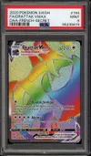 PSA 9 Drattak VMax Rainbow thumbnail 1