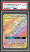 PSA 10 Sulfura, Électhor et Artikodin Gx Rainbow thumbnail 1