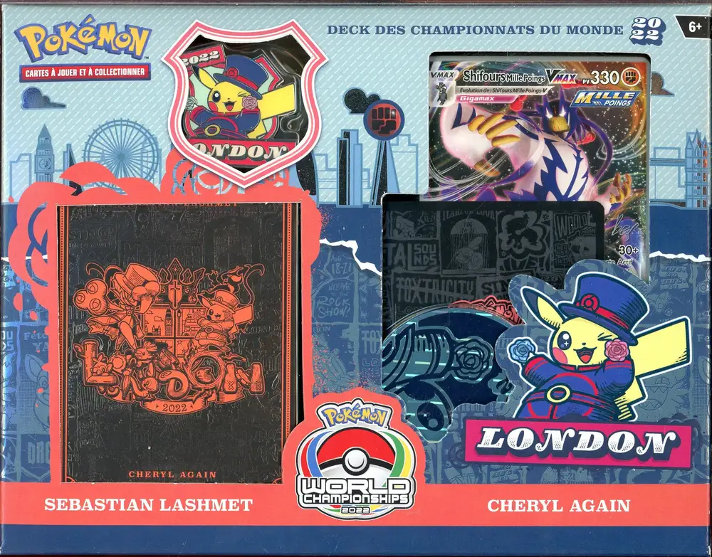 Deck des Championnats du Monde Sebastien Lashmet Cheryl Again