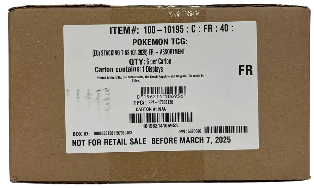 Case Tin Cube E&V 2025