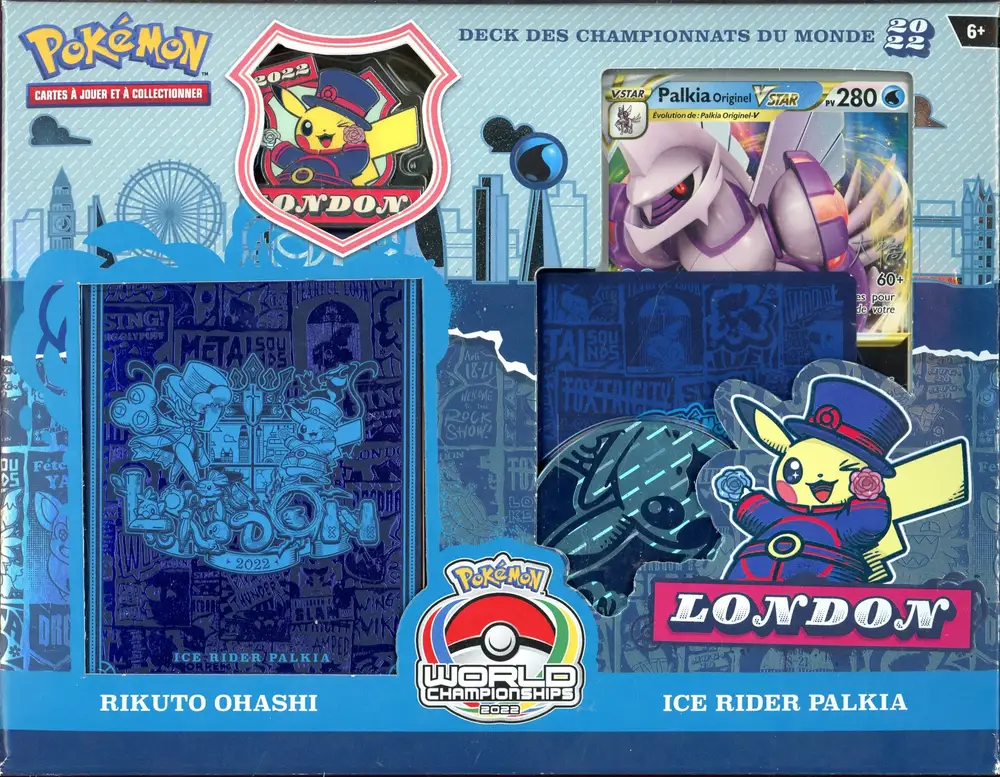 Deck des Championnats du Monde Rikuto Ohashi Ice Rider Palkia