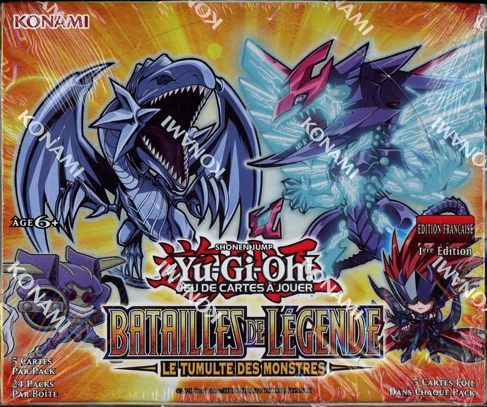Display Yu-Gi-Oh! Batailles de Légendes Le Tumulte des Monstres