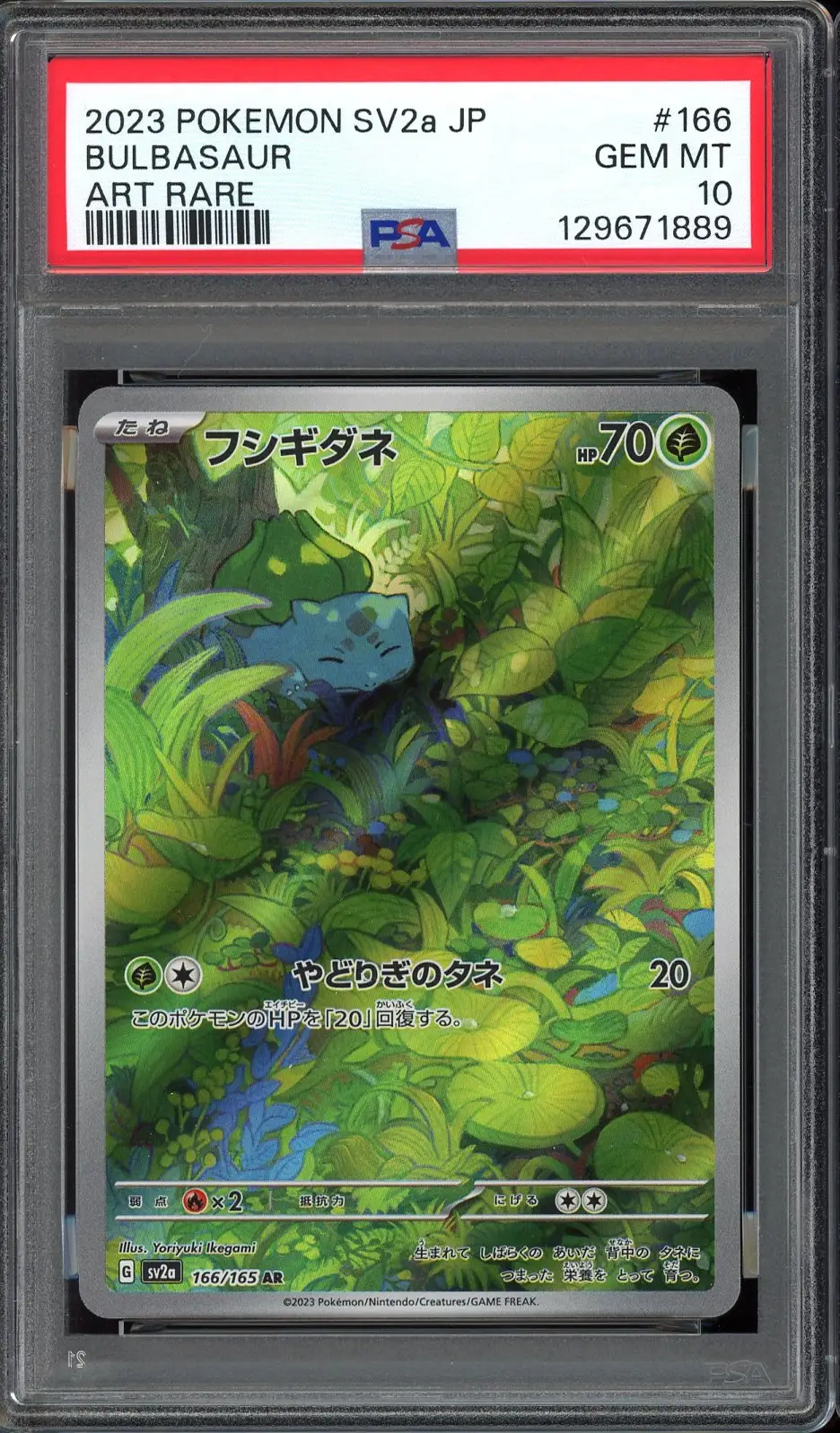 PSA 10 Bulbasaur