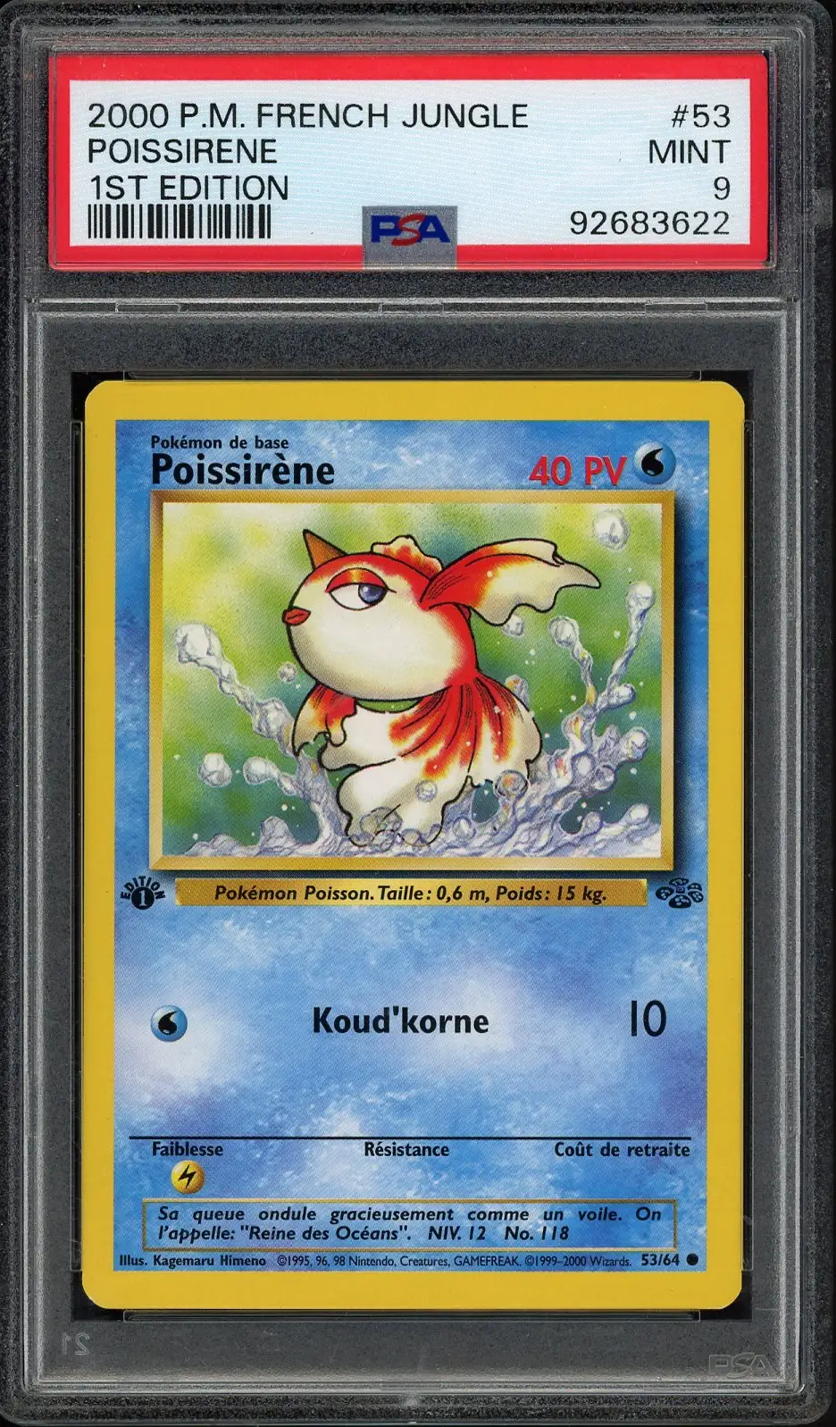 PSA 9 Poissirène