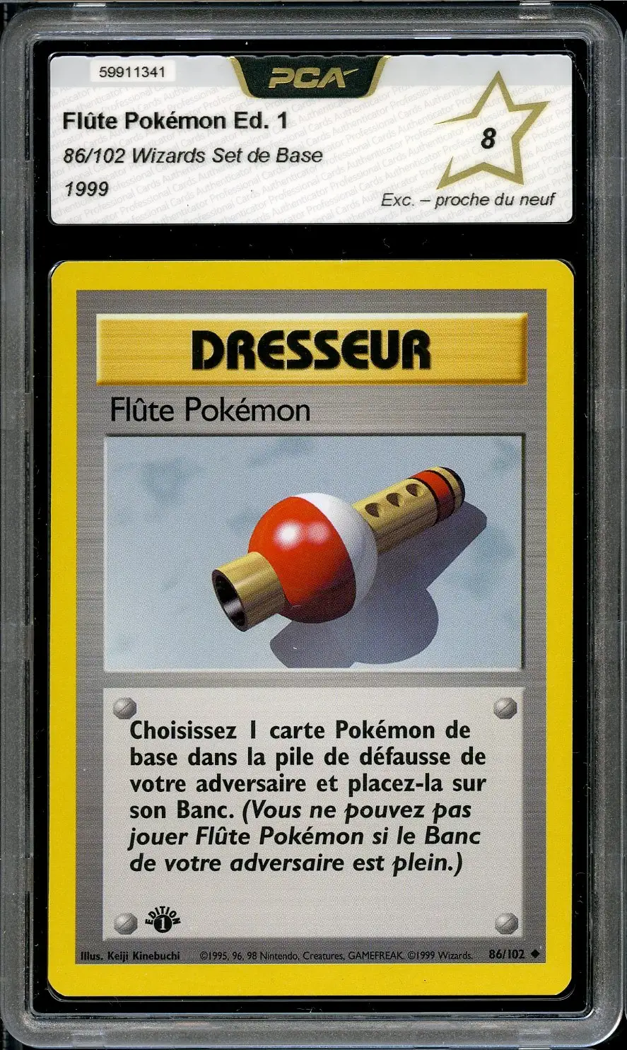PCA 8 Flûte Pokémon