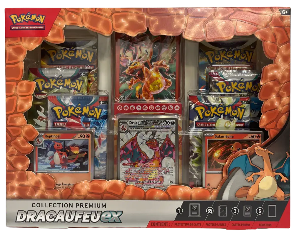 Coffret Collection Premium Dracaufeu Ex