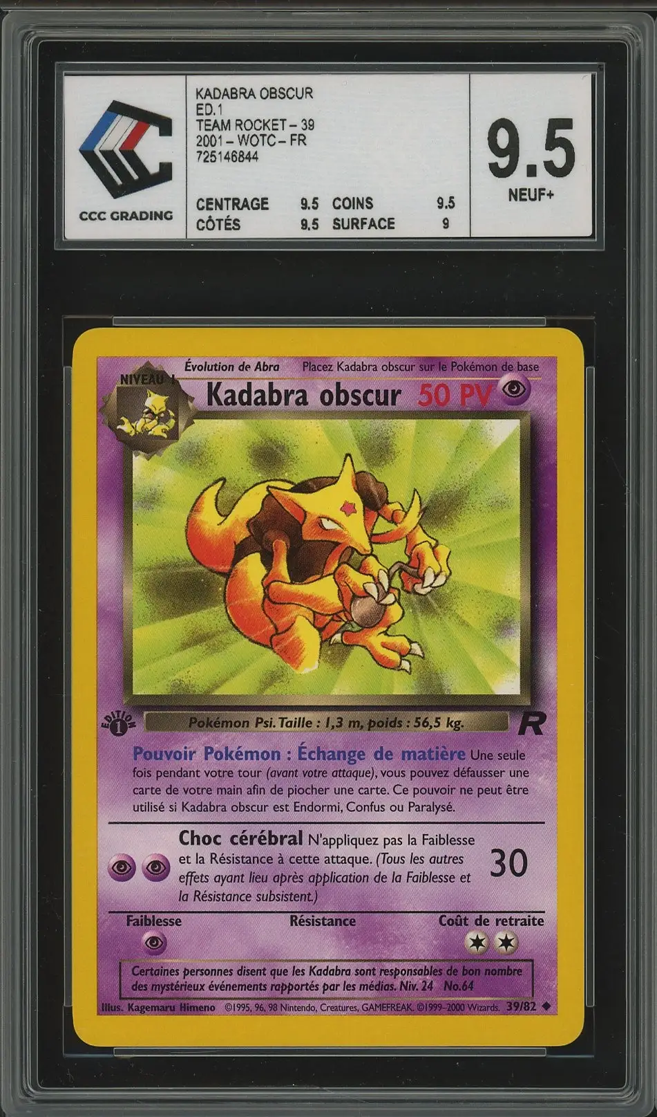 CCC 9.5 Kadabra Obscur