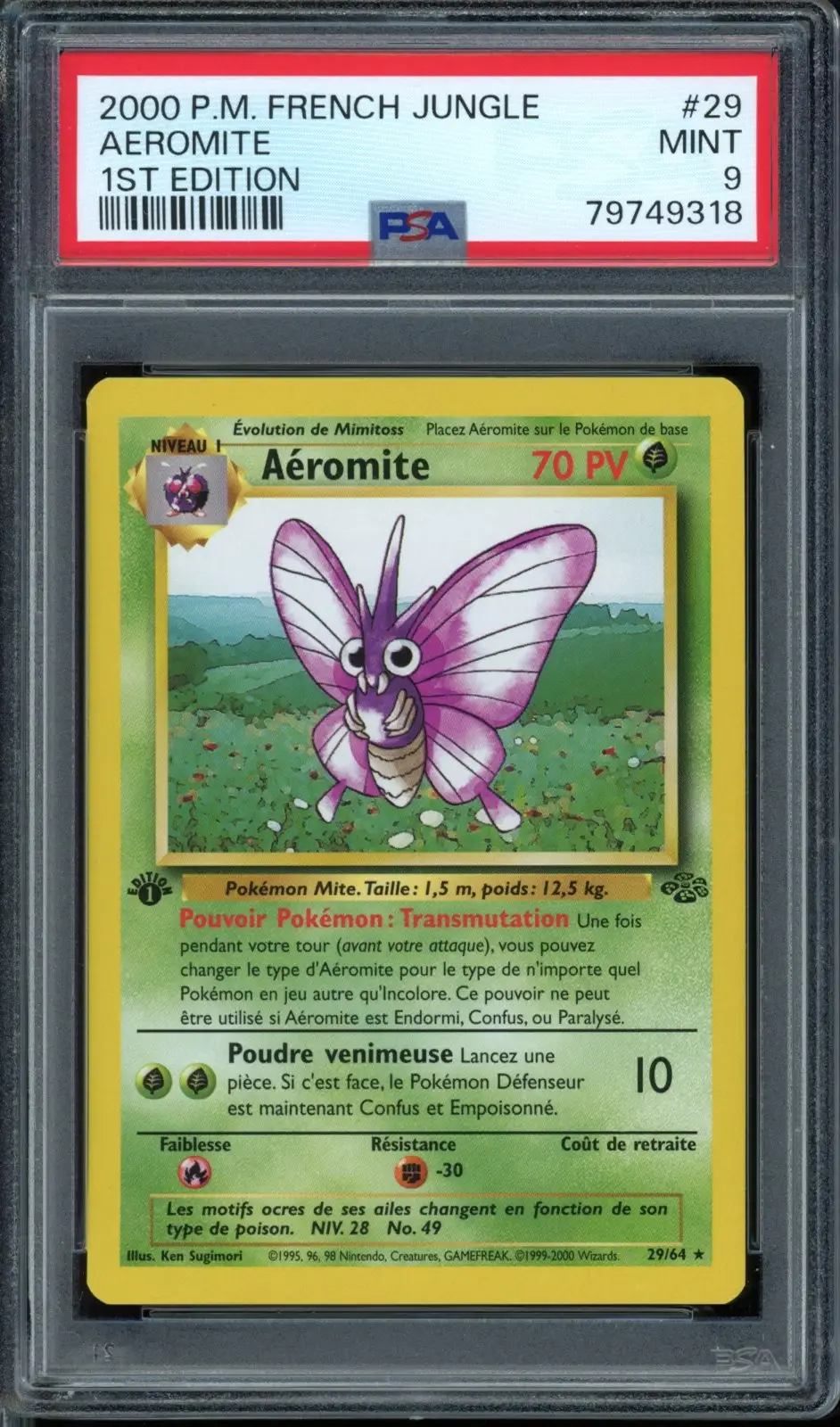 PSA 9 Aéromite