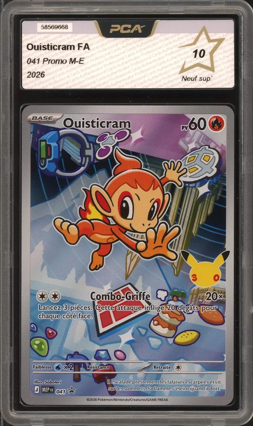 PCA 10 Ouisticram