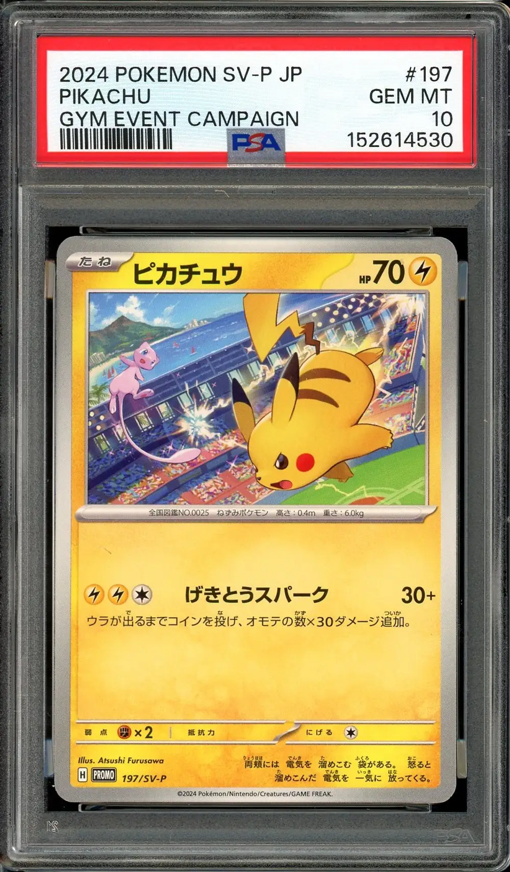 PSA 10 Pikachu