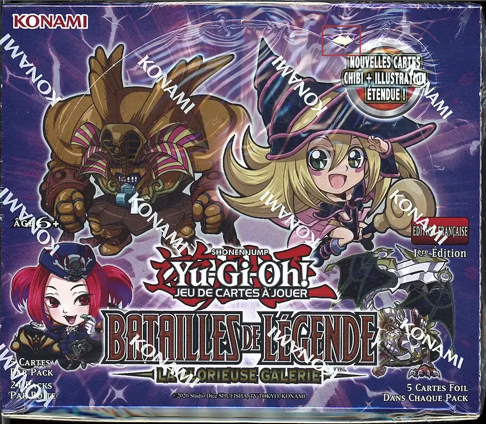 Display Yu-Gi-Oh! Batailles de Légendes La Glorieuse Galerie