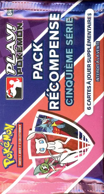 Booster Pack Récompense Cinquième Série