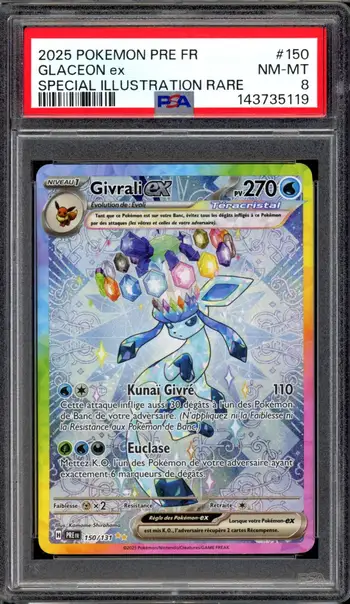 PSA 8 Givrali Ex