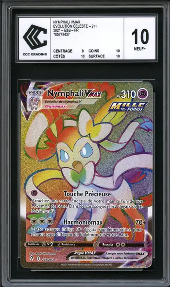 CCC 10 Nymphali VMax Rainbow