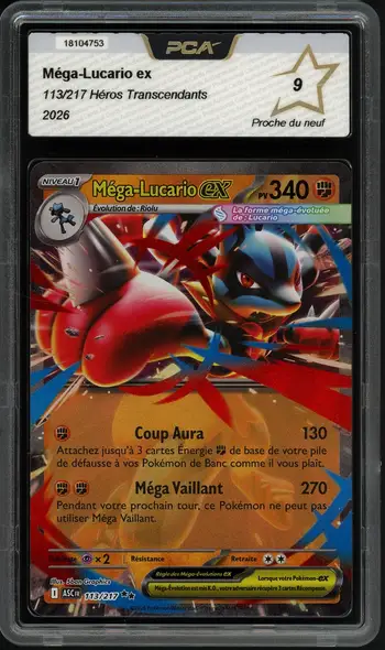 PCA 9 Méga-Lucario Ex