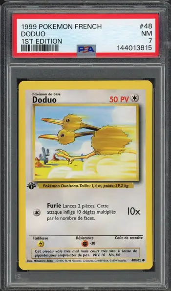 PSA 7 Doduo