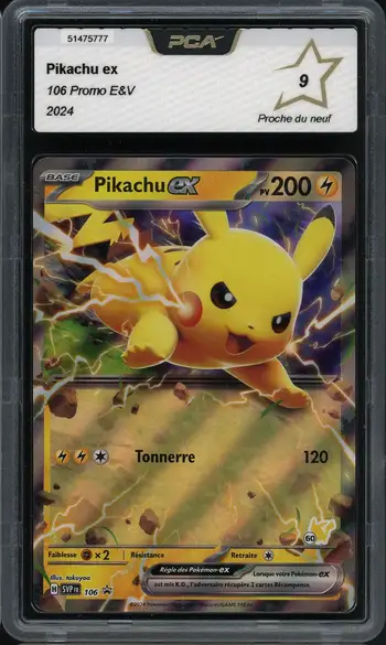 PCA 9 Pikachu Ex