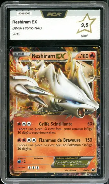 PCA 9.5 Reshiram Ex