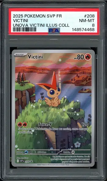 PSA 8 Victini