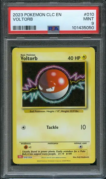PSA 9 Voltorb