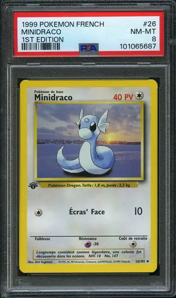 PSA 8 Minidraco