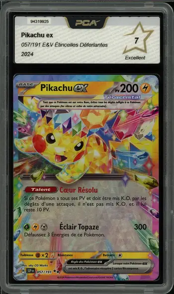 PCA 7 Pikachu Ex