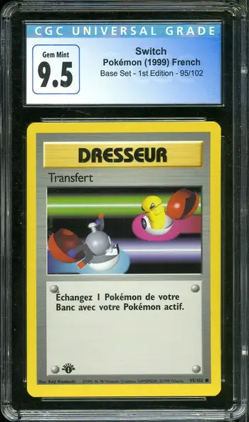 CGC 9.5 Transfert