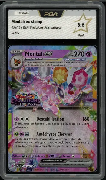 PCA 9.5 Mentali Ex Stamp
