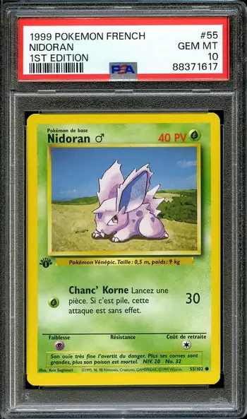 PSA 10 Nidoran