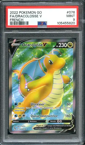 PSA 9 Dracolosse V