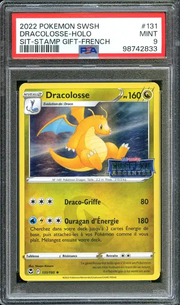 PSA 9 Dracolosse Holo