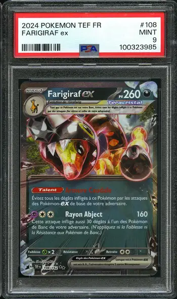 PSA 9 Farigiraf Ex
