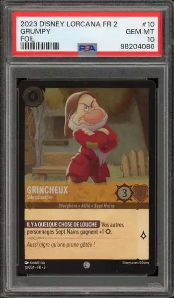 PSA 10 Grincheux Foil