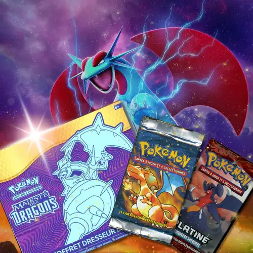 ETB majesté des dragons ! Boosters et cartes gradées 🫣