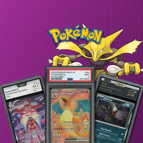 Farandole des cartes Pokémon 