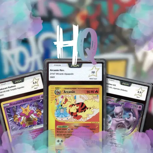 Premier bloc d’enchères Pokémon full PCA FR