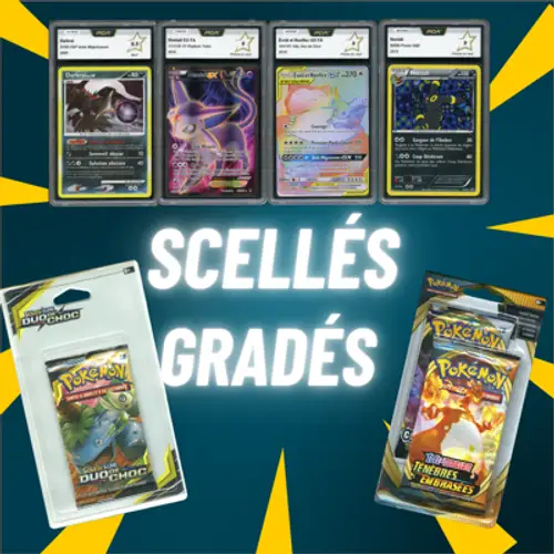 Grosse vente de DP à EB ! 📣 (Cartes Gradés et Items Scellés) 