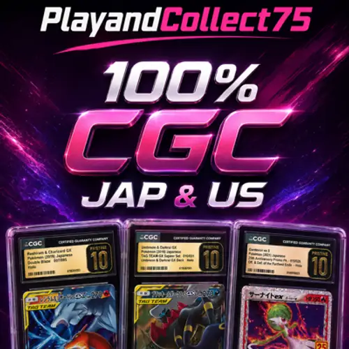 Vente exclusive CGC - Jap et US