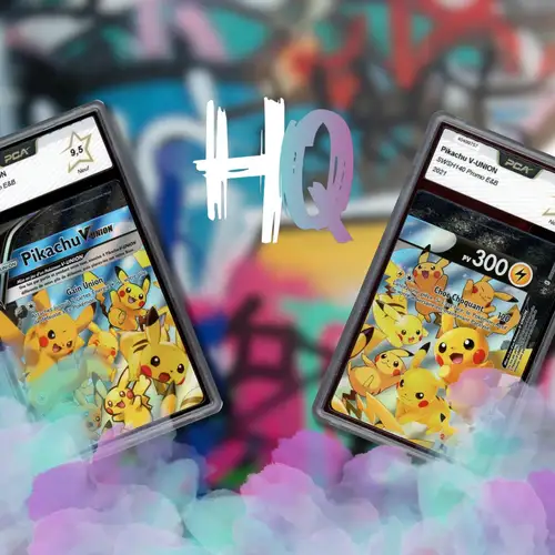 Mon bloc Pokémon gradé PCA 🇫🇷