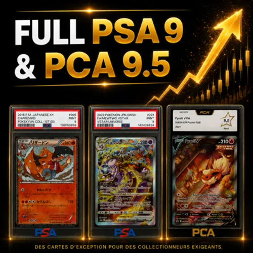 Full bangers PSA 9 et PCA 9.5