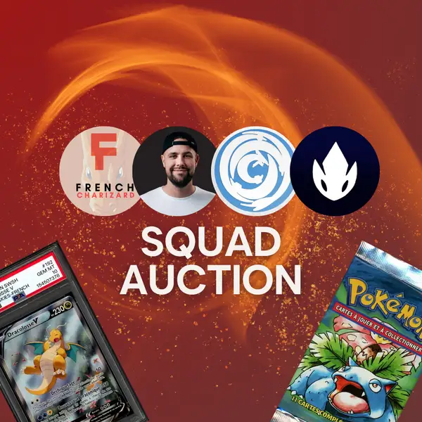 La Méga Squad Auction Pokémon !