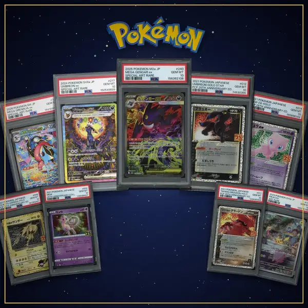 PSA 10 Pokémon 25th Celebrations !