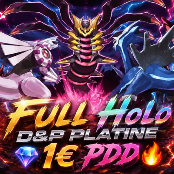 FULL Holo D&P Platine 9.5 💎 1€ PDD 🔥 + reverses