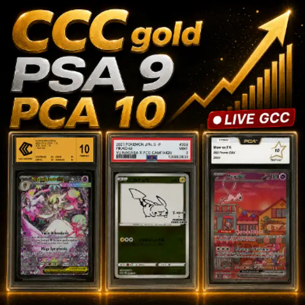 🔥Gold CCC / PSA 9 et PCA 10 full bangers🔥