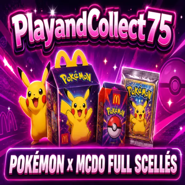Vente spéciale booster scellés McDo