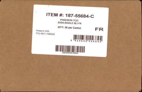 Case Booster Blister EV4 Faille Paradoxe