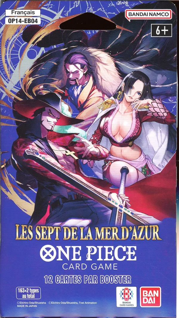 Booster Blister OP14 Les Sept de la Mer d'Azur