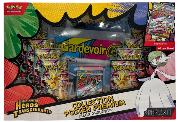 Coffret Collection Poster Premium ME2.5 Méga-Gardevoir