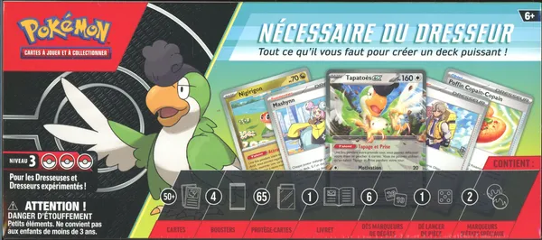 Coffret Pokémon Nécessaire du Dresseur Tapatoès Ex