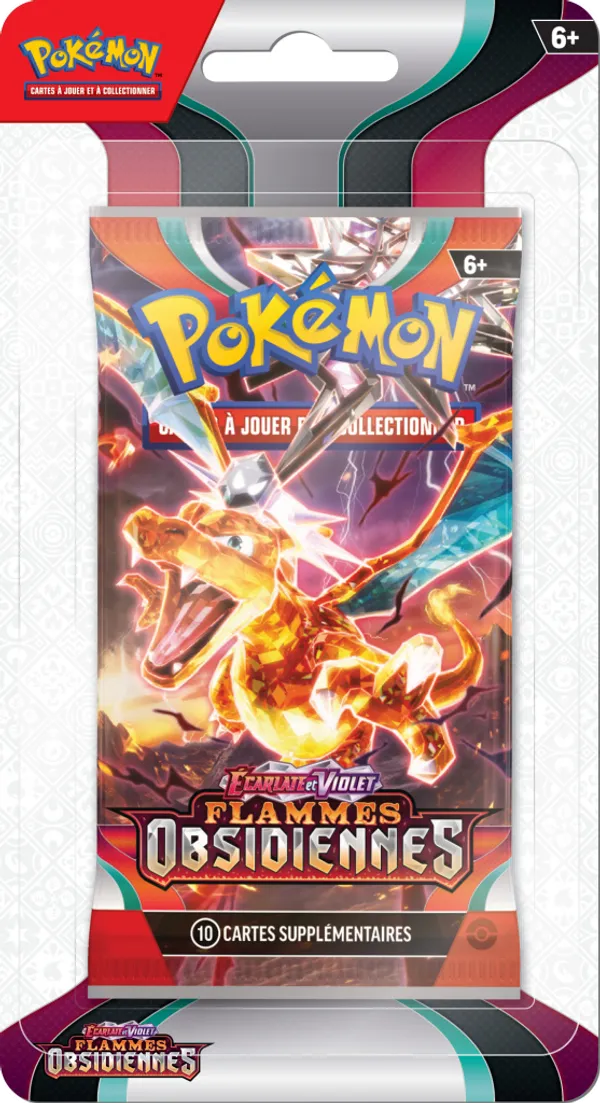 Booster Blister EV3 Flammes Obsidiennes